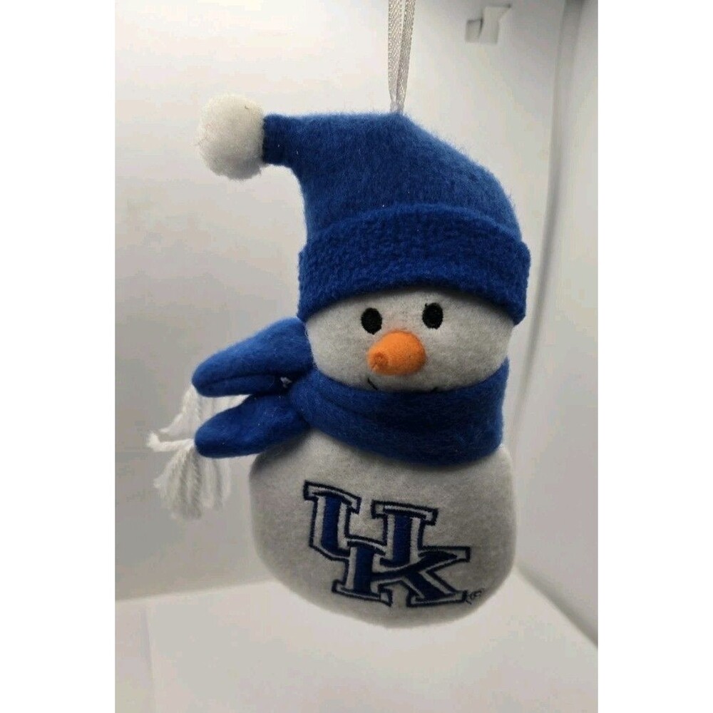 University Of Kentucky Wildcats ⛄️Snowman Figure Plush Ornament